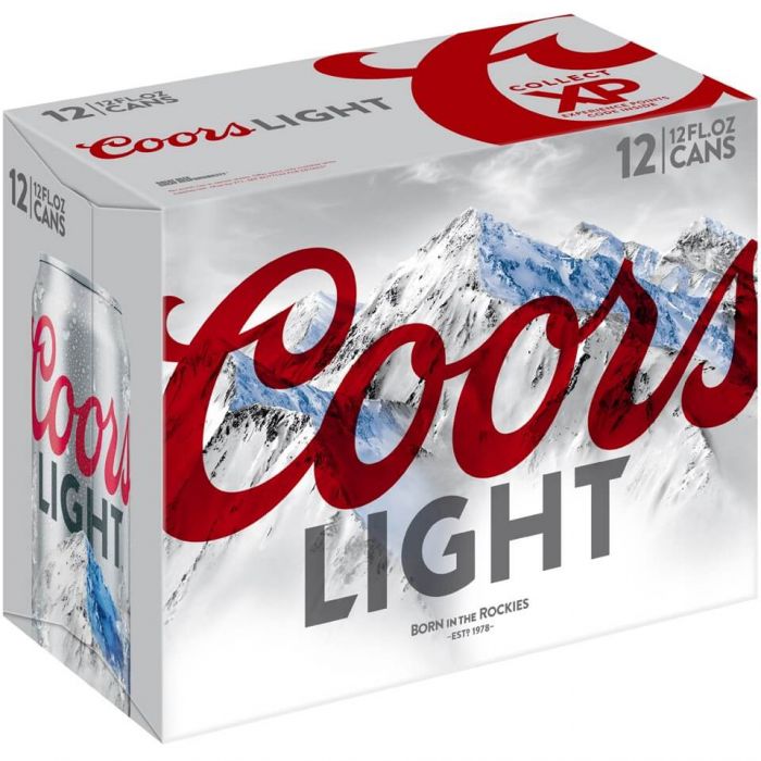 Coors Light 12 Pack Kelly's Tavern