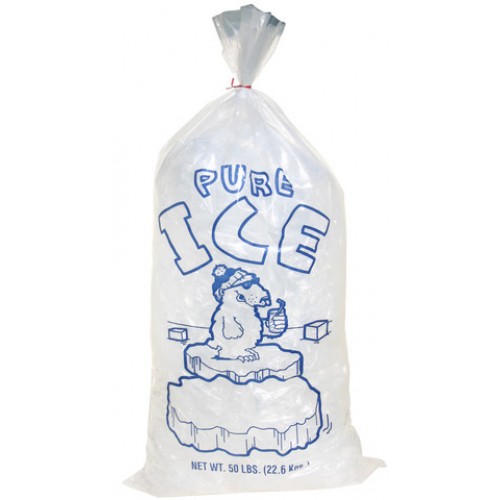 Clear Ice Rock, Bag of 15, Penny Pound